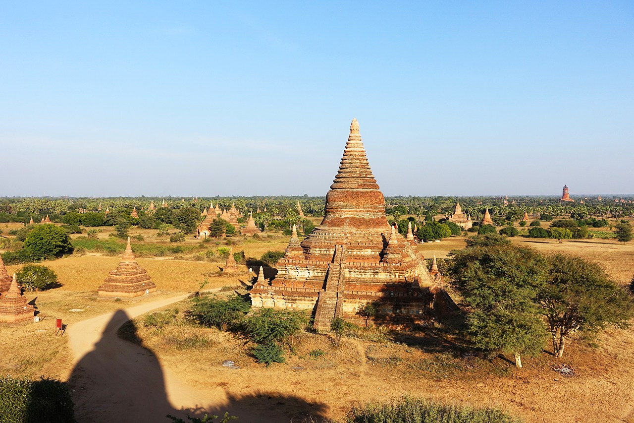 Sunset at Bulethi Temple