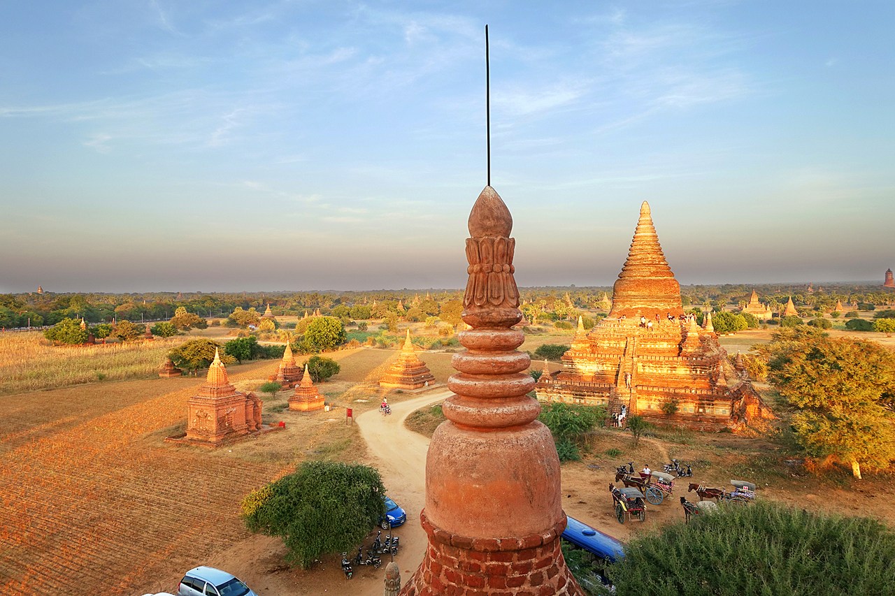 Sunset at Bulethi Temple