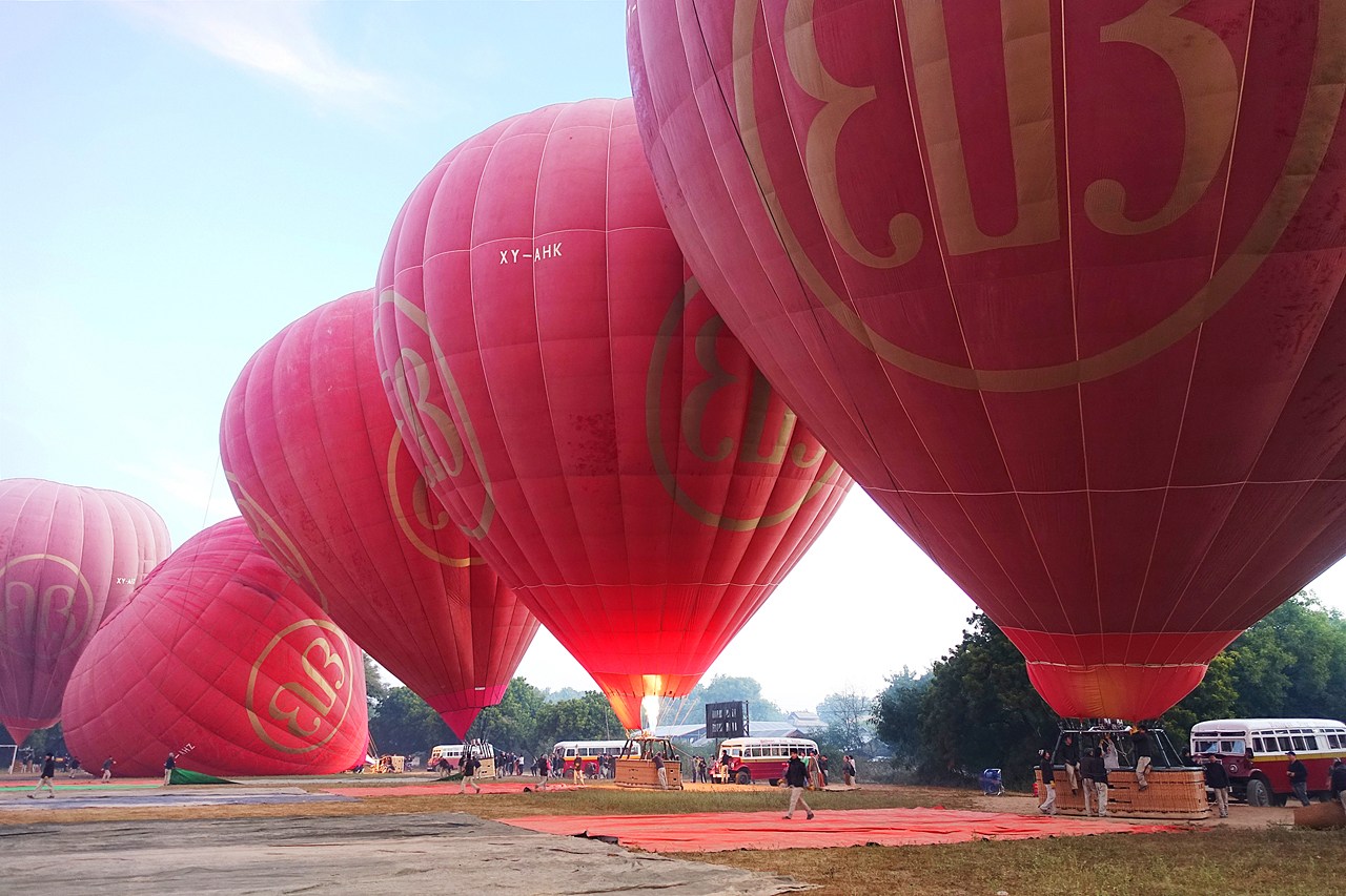 Balloons Over Bagan