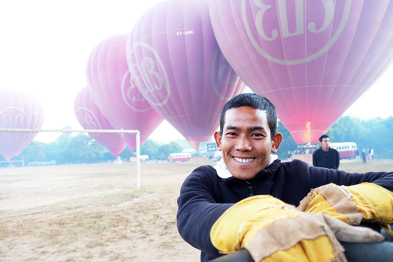 Balloons Over Bagan