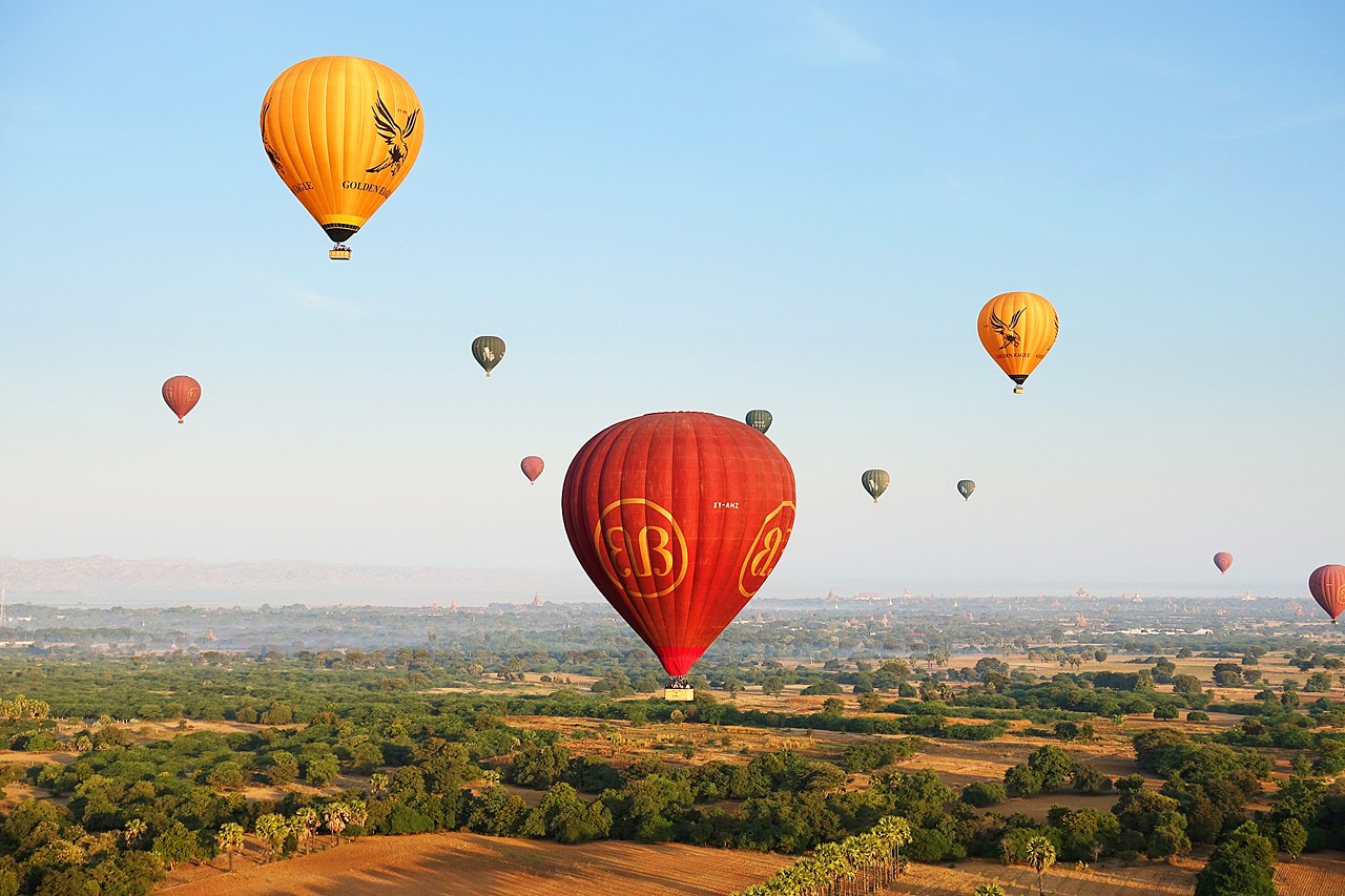Balloons Over Bagan