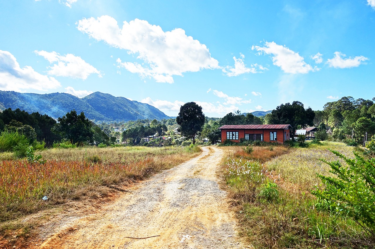 Kalaw town, start of the trek