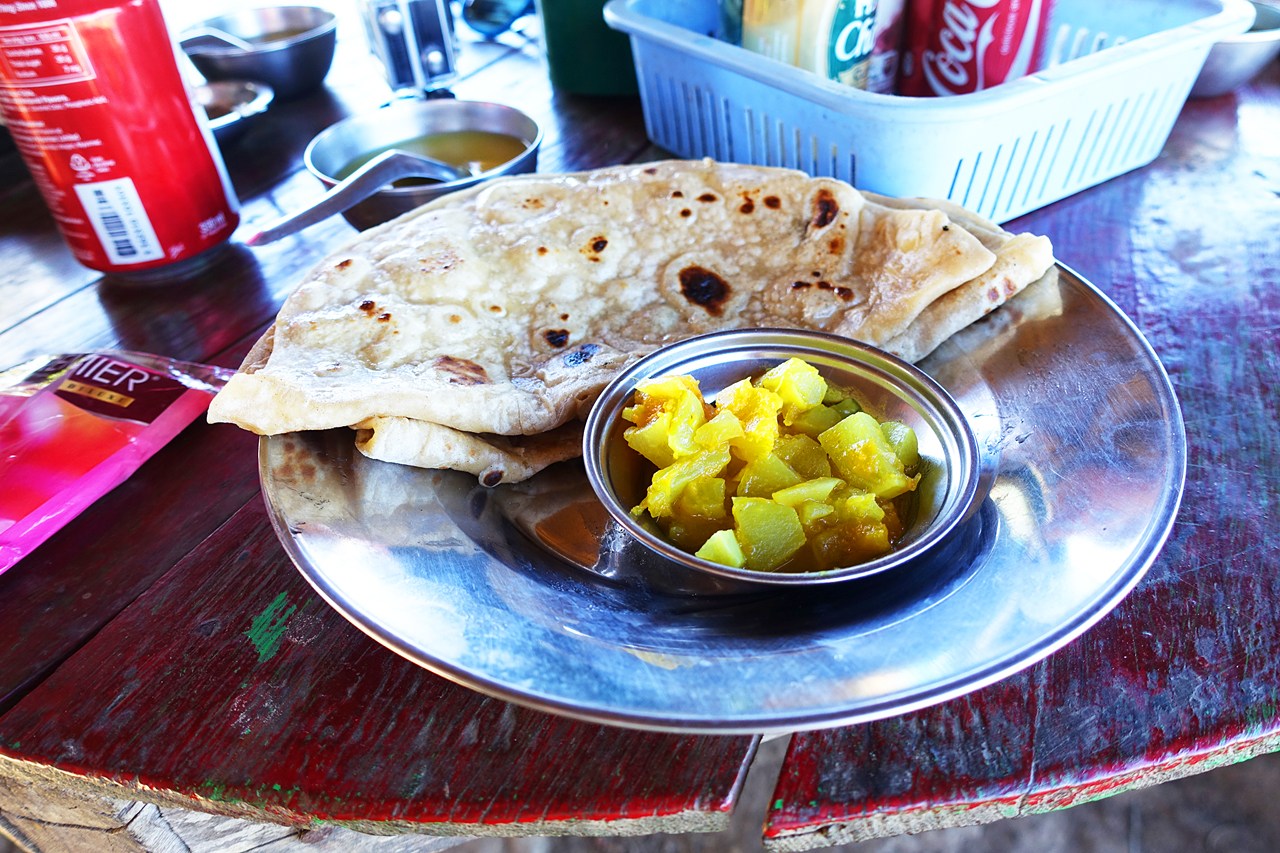 Chapati for lunch!