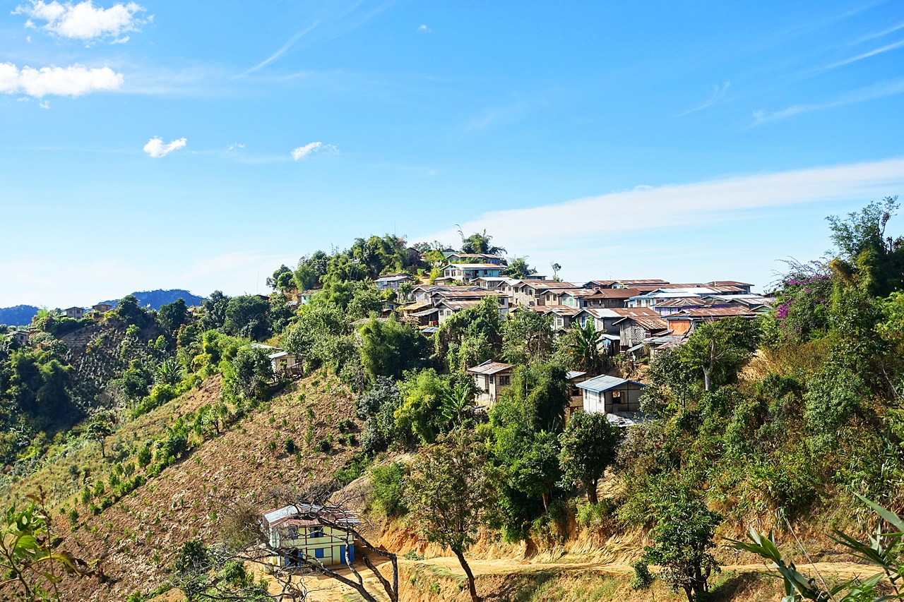 Hill tribe village in Kalaw