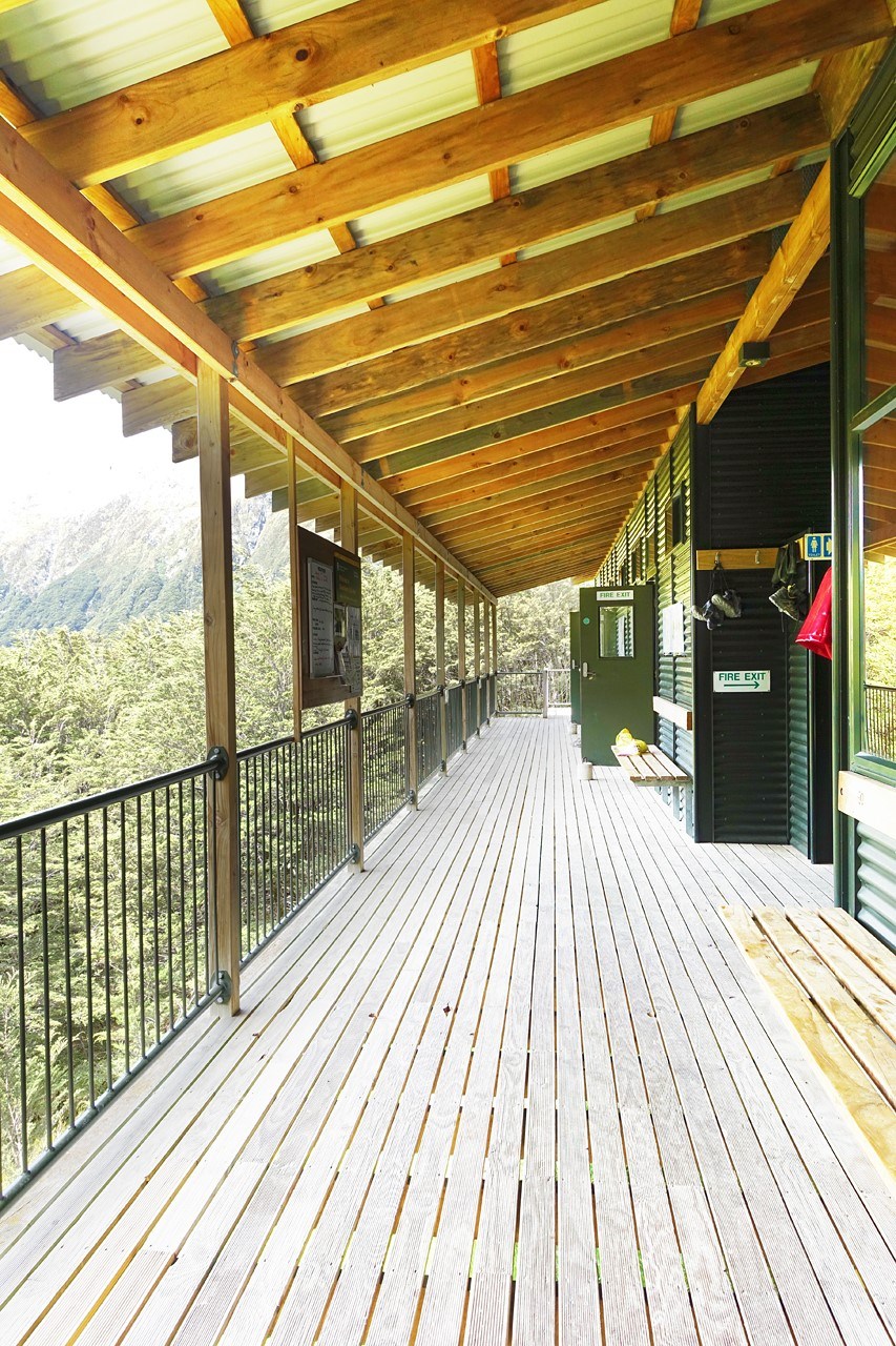 Routeburn Falls hut