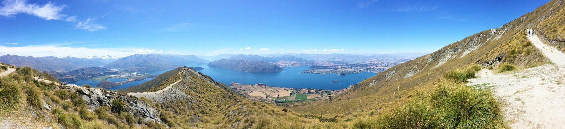 Path on the right to Roys Peak