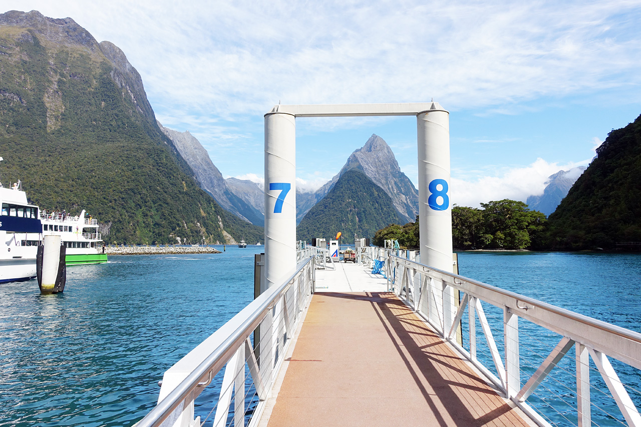 Milford Sound jetty