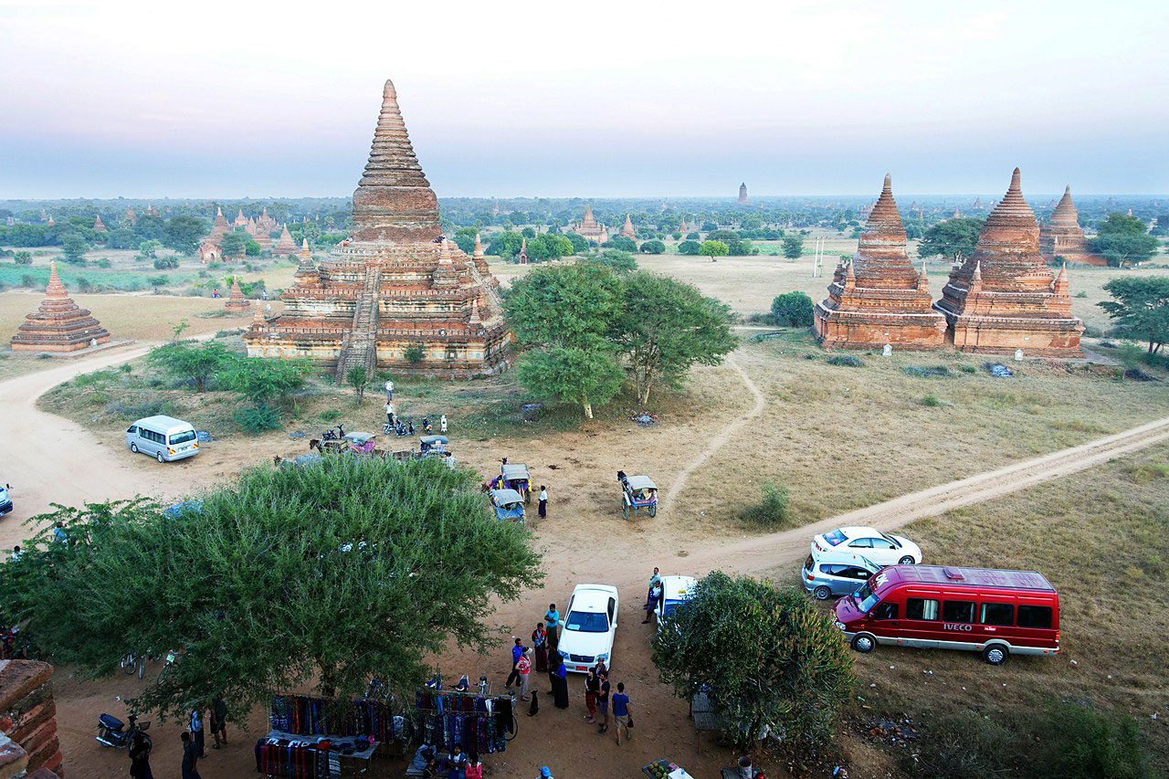 Sunset at Bulethi Temple