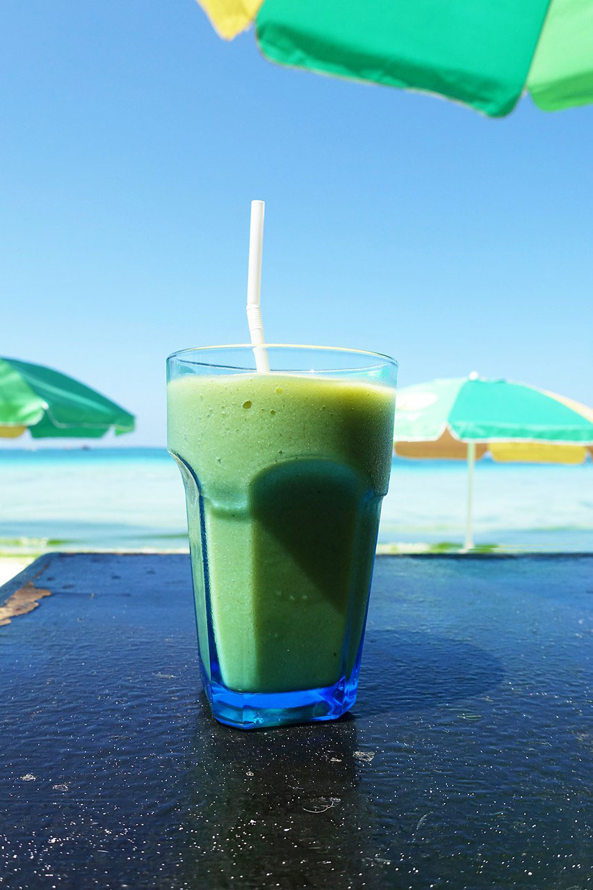 Jonah's avocado milkshake