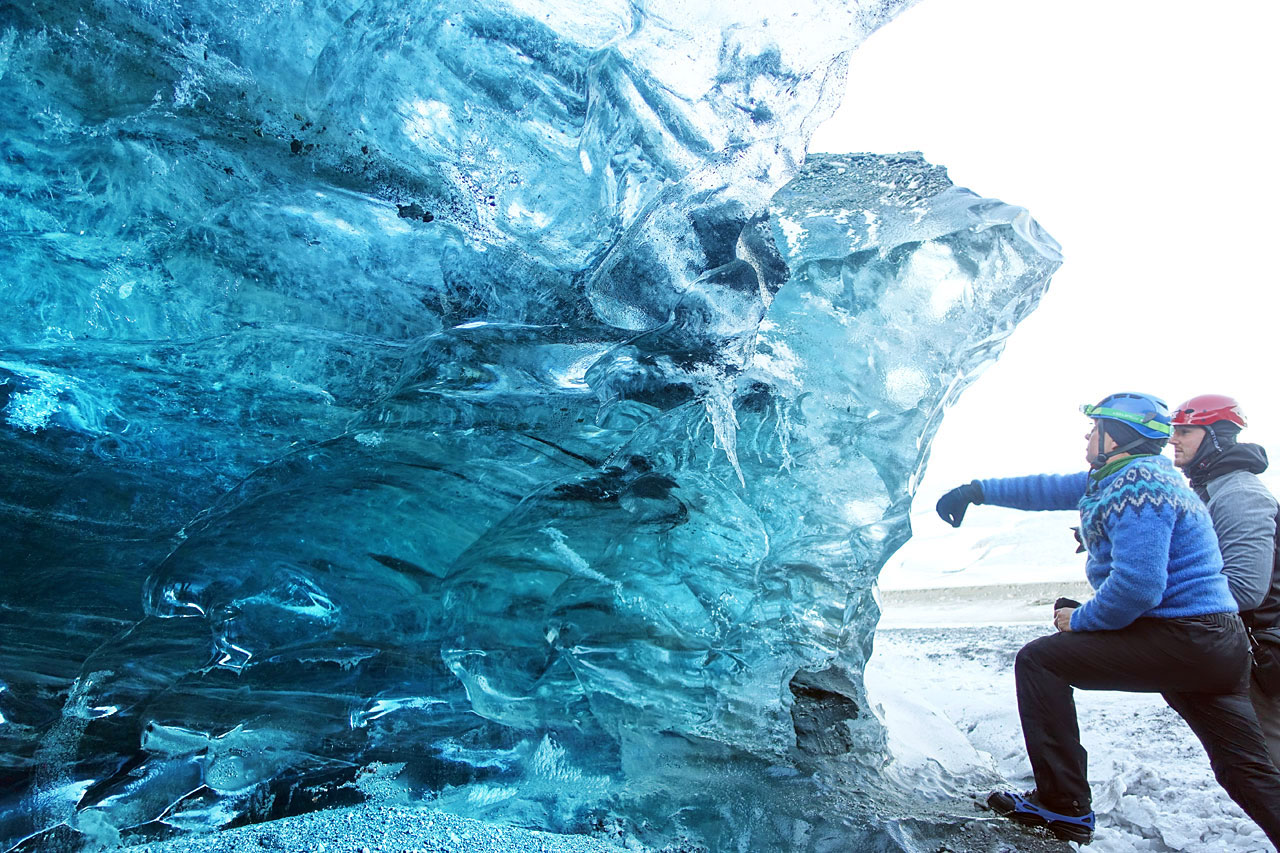Ice cave at Vatnajökull National Park