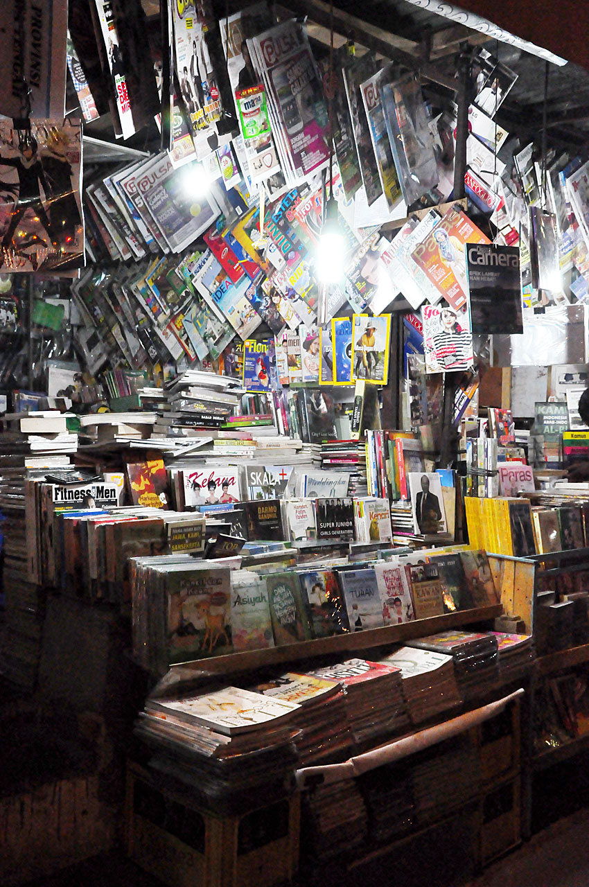 Used book store in Yogyakarta