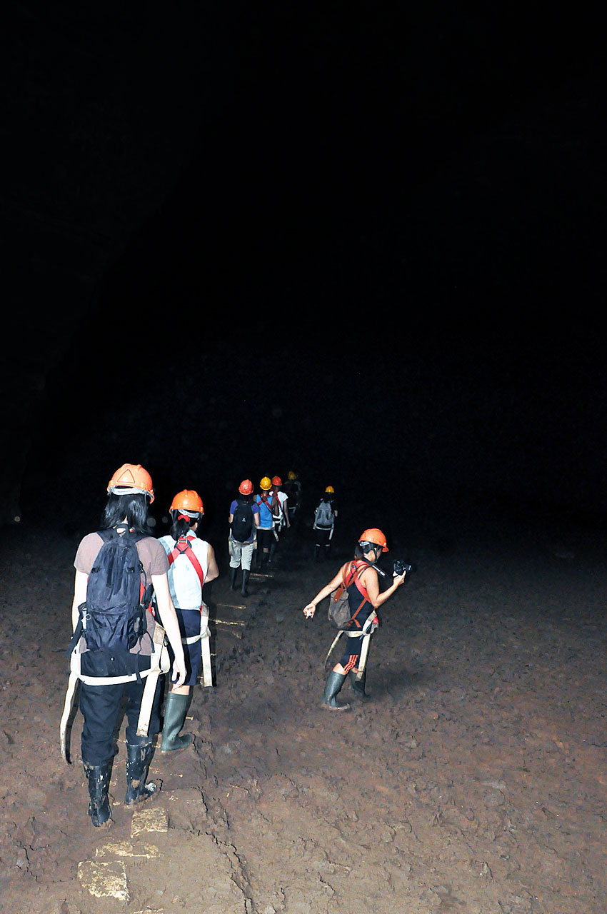 Inside Jomblang cave