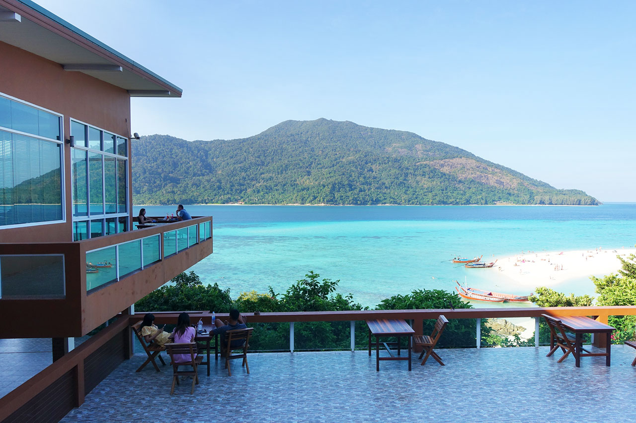 View from restaurant