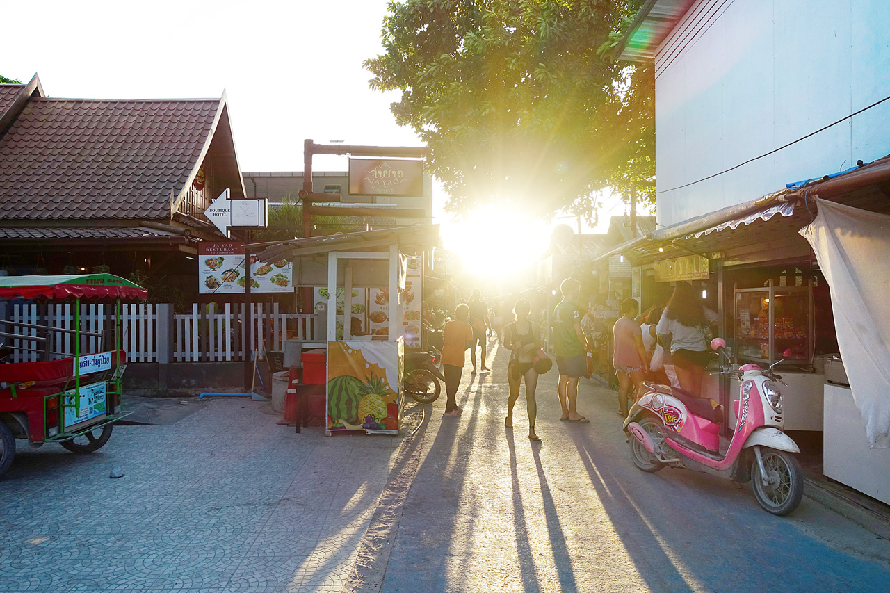 Sunset at Walking Street