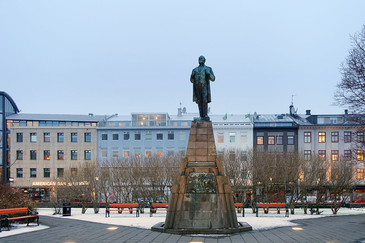 Jón Sigurðsson Statue, Reykjavík