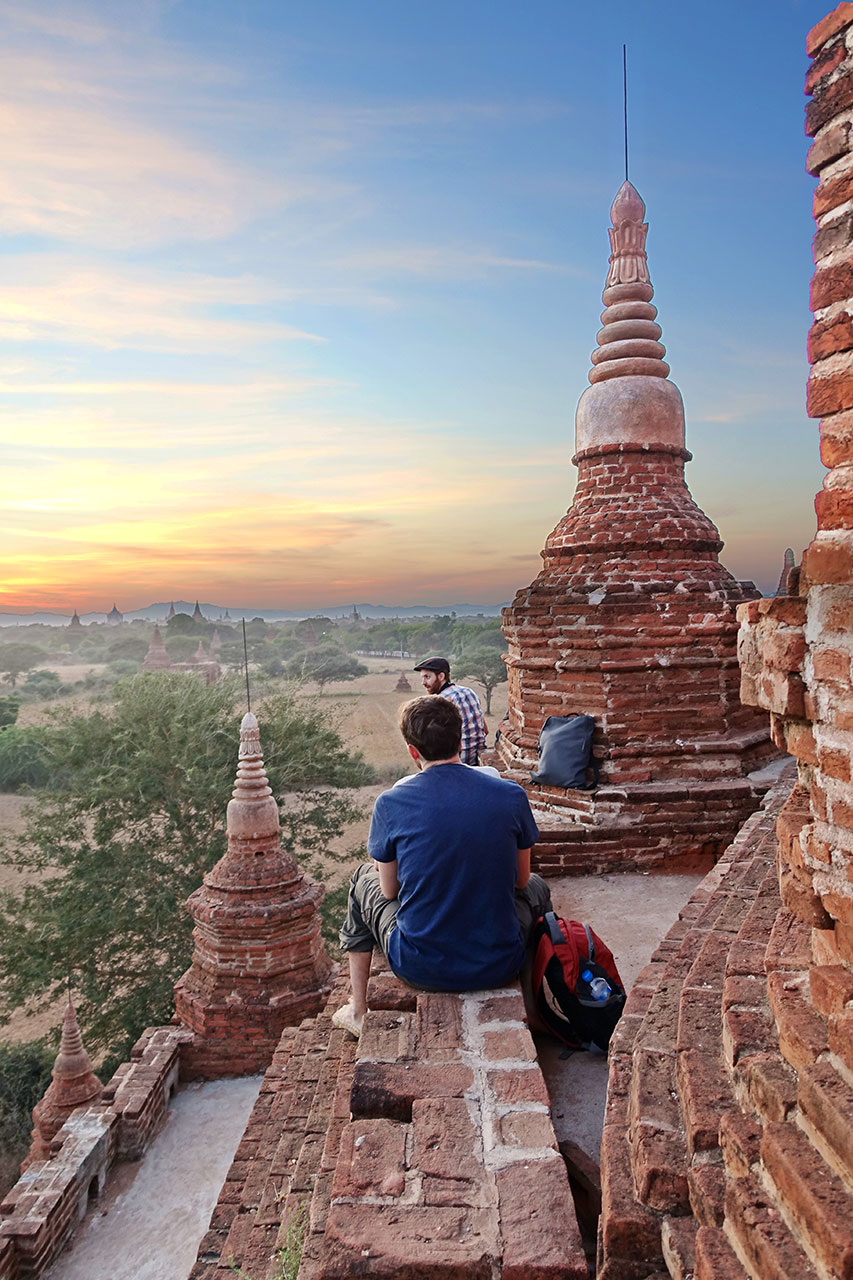 Sunset at Bulethi Temple