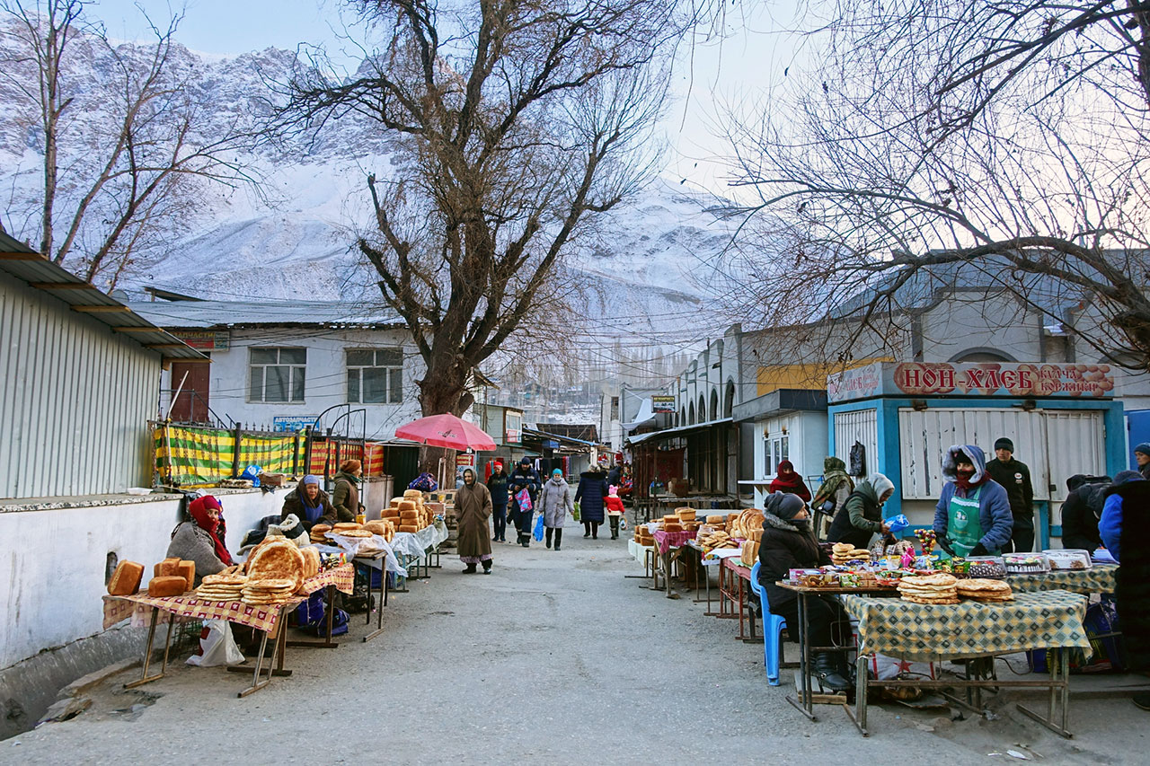 Khorog bazaar