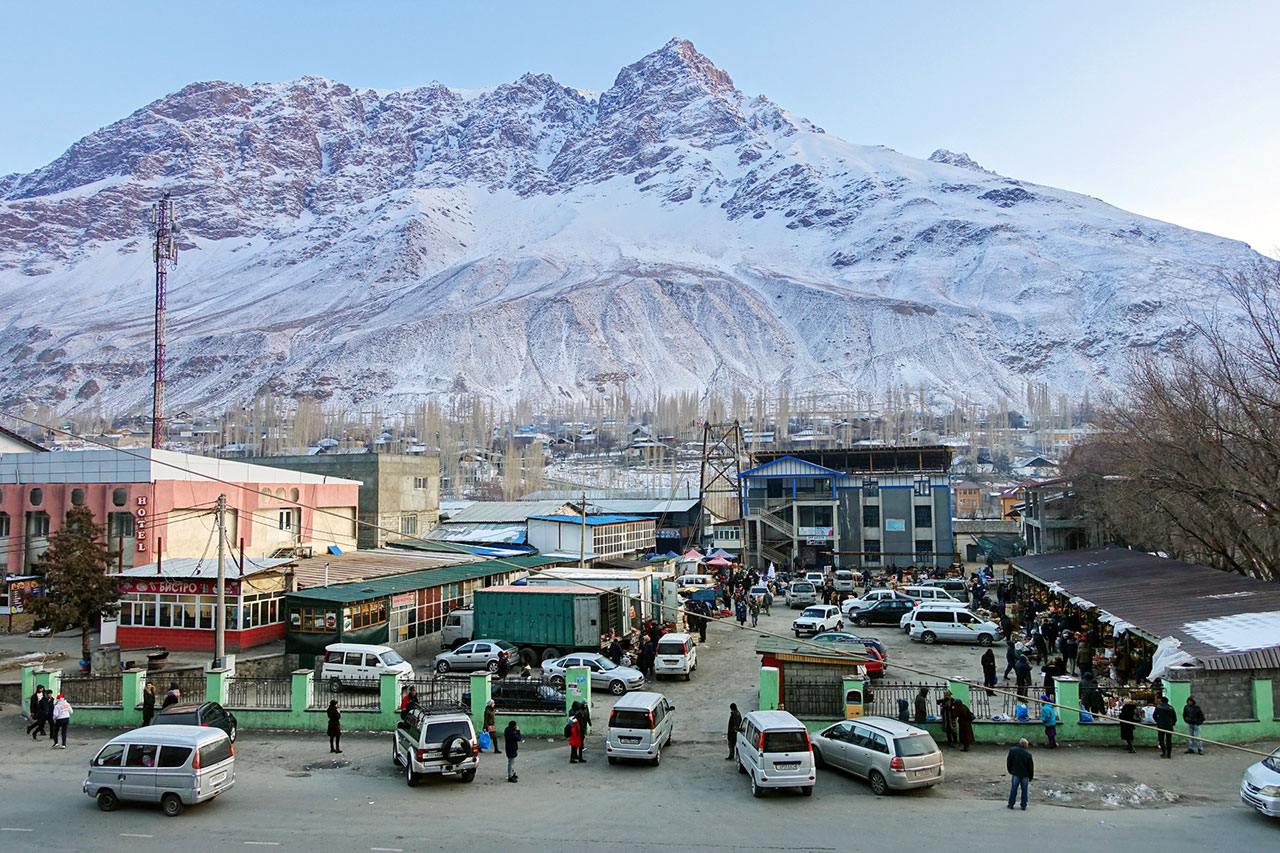 Khorog bazaar