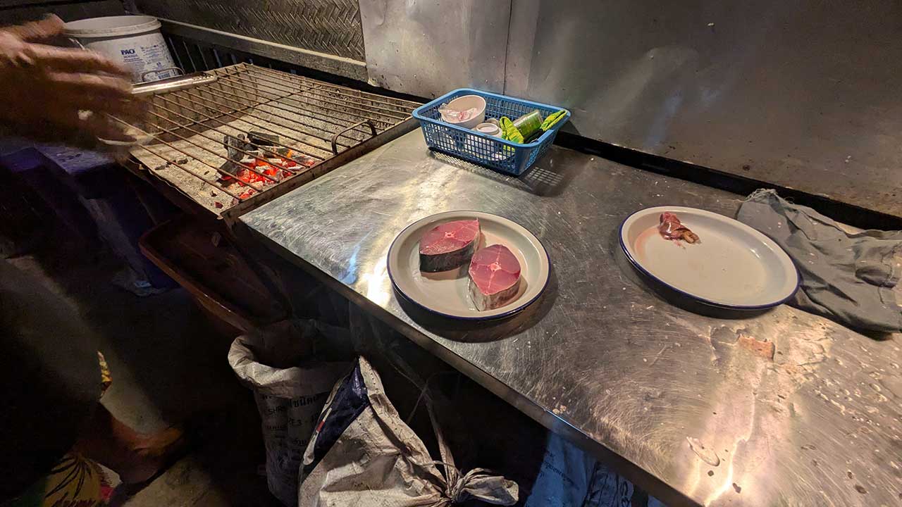 Grilled Mackerel, Pirate Kitchen