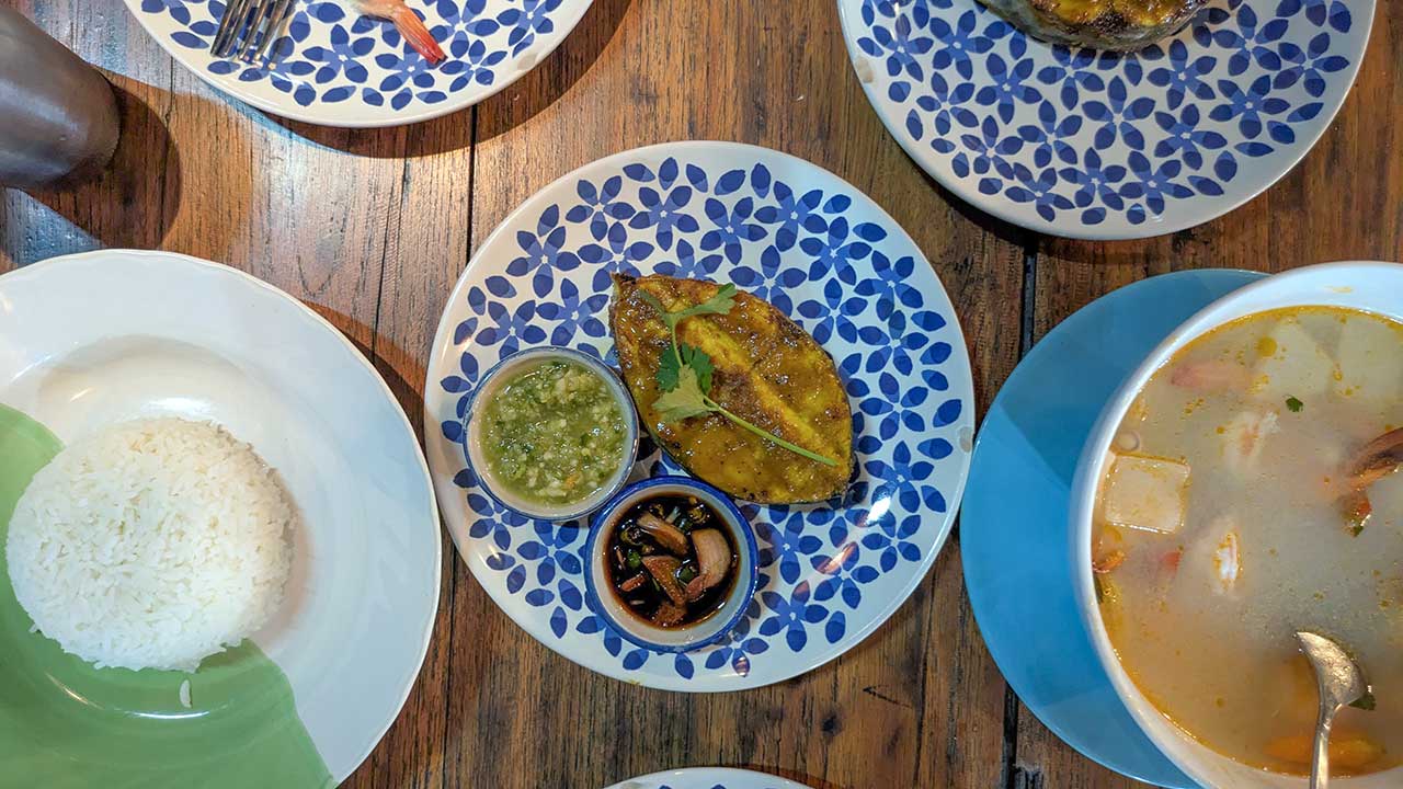 Grilled Mackerel, Pirate Kitchen