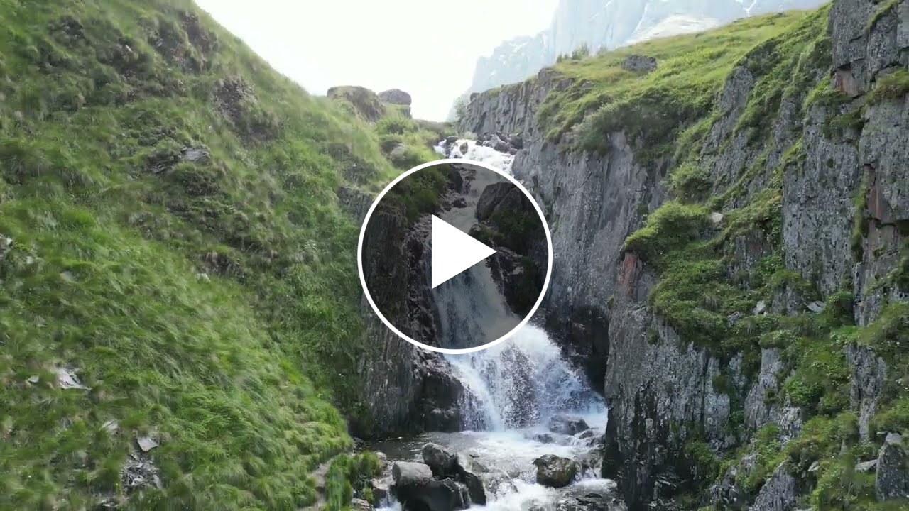 Chaukhi Waterfall