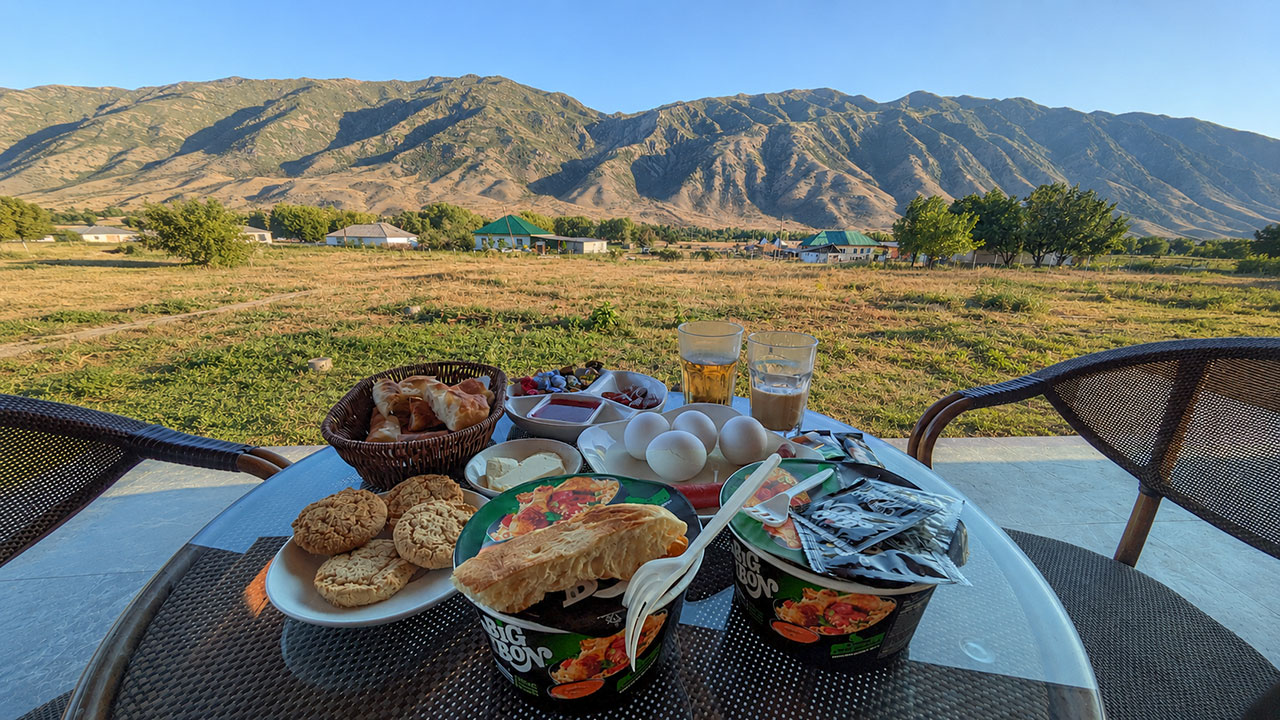 Breakfast with a View