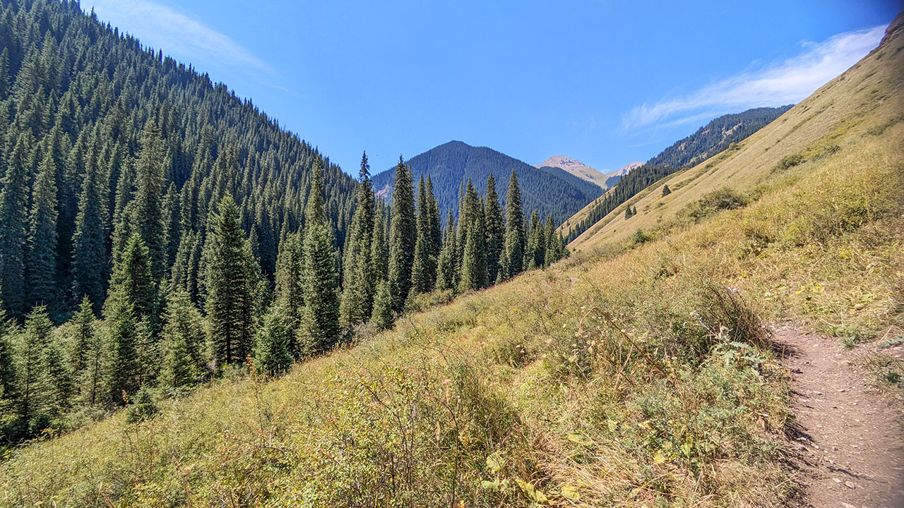 Trek from Kolsai Lake 1 → Lake 2